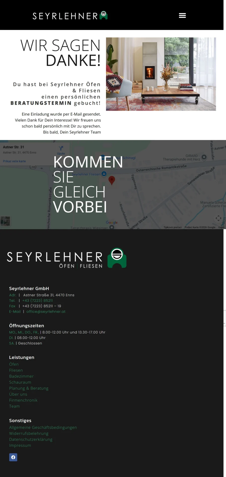 Seyrlehner CRM Integration und Anfrage Verarbeitung