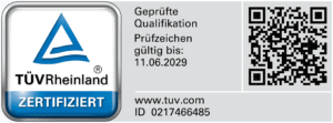 geprüfte qualifikation tüv
